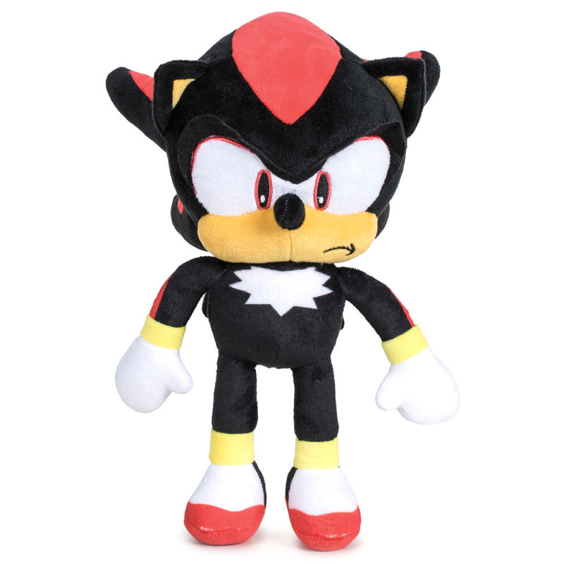 Peluche Shadow Sonic 30cm. Edición Deluxe del Antihéroe SEGA